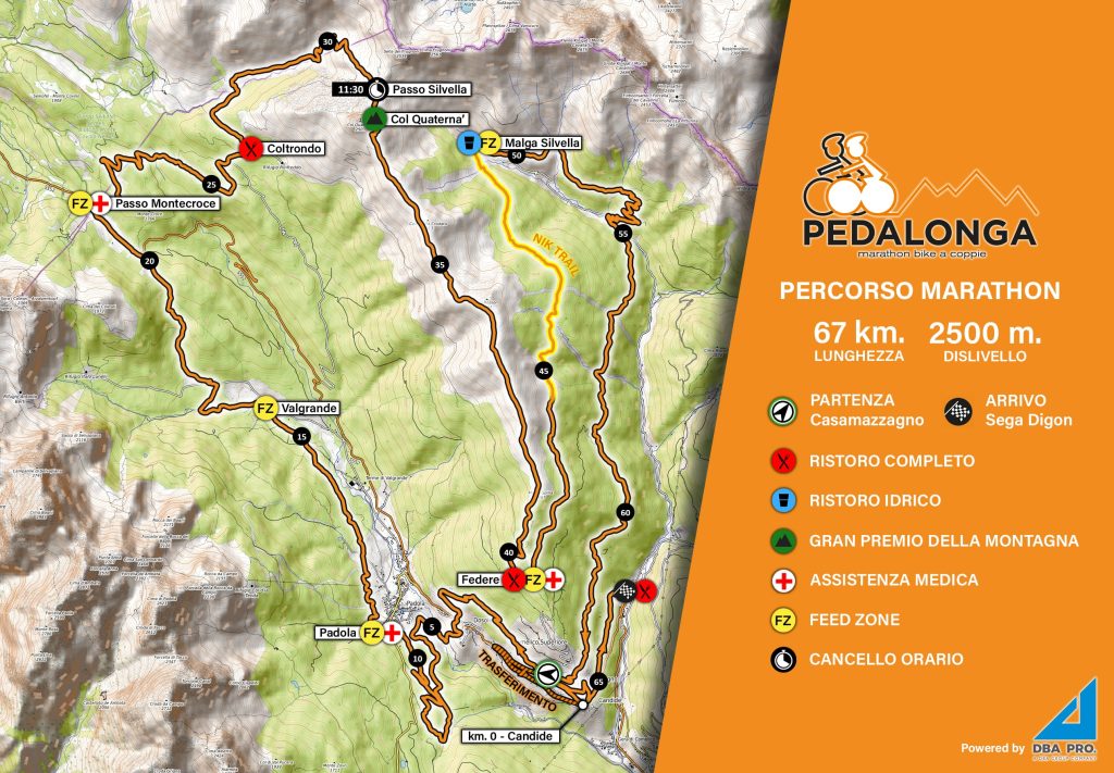 Mappa Percorso Marathon